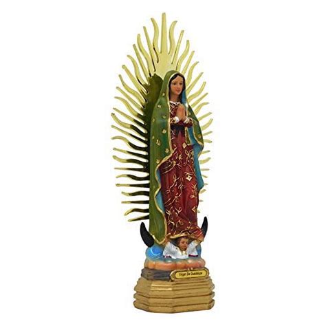 Our Lady Of Guadalupe Statue Finely Detailed Resin Inch Tall