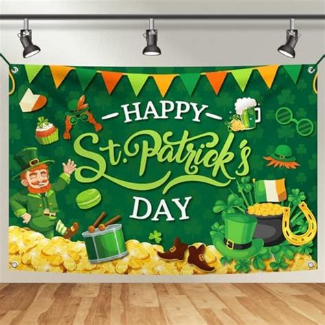 Amazon Ansoufien St Patrick S Day Banner X Inch Oxford