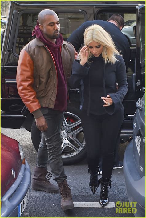 Kim Kardashian And Kanye West Cuddle In The Paris Streets Photo 3319683