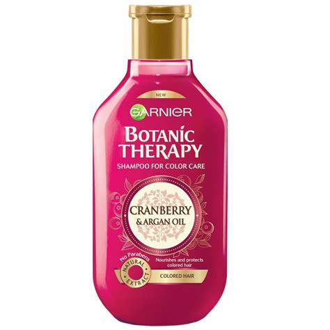 Garnier Botanic Therapy Cranberry Argan Oil Shampoo For Colored Hair