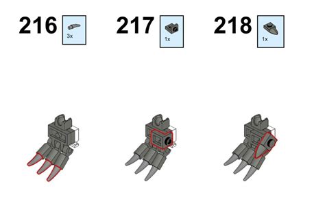 Lego® instruction - Gundam BarBatos - Lego Instructions - MocsMarket