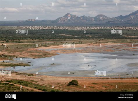 Tailings Dam At Potgietersrus Platinum Mine Limpopo South Africa