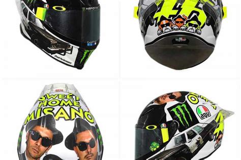 Casco Valentino Rossi Misano 2016 Fotos Fotos Y Video