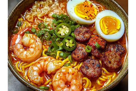 Spicy Shrimp Ramen Bowl Discover Bold Flavors Today Emily By Recipes