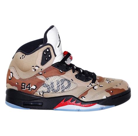 BUY Supreme X Air Jordan 5 Desert Camo | Kixify Marketplace