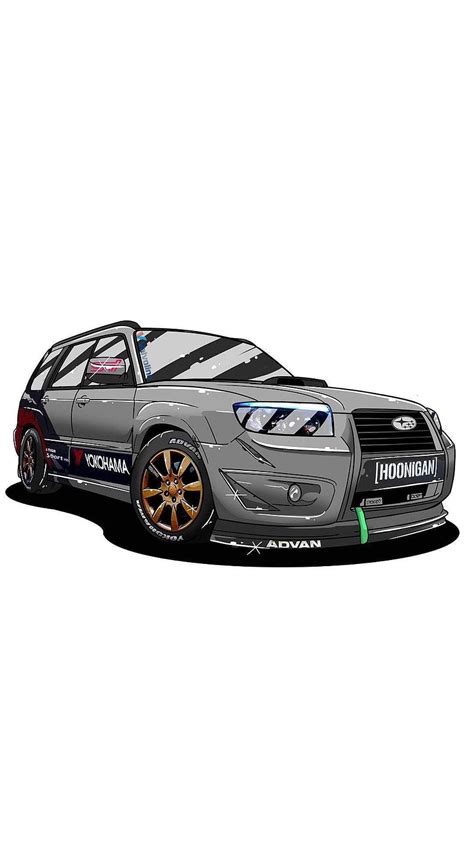 Car Of The Year 2018 Art Cars Car Artwork Jdm Cars Subaru Forester