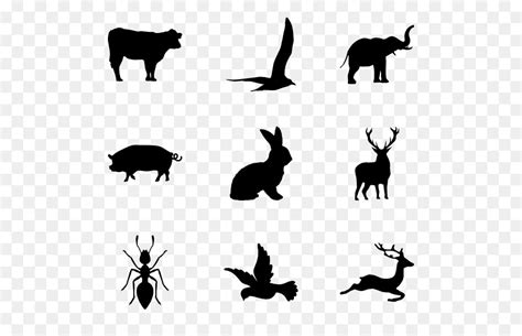 Free Animal Silhouette Vector, Download Free Animal Silhouette Vector ...