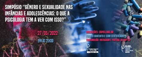 Crp 03 Crp 03 Realiza Simpósio Sobre Gênero E Sexualidade Nas