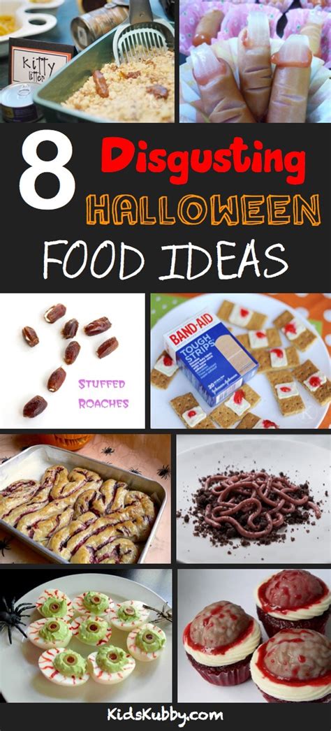 8 Gross Halloween Food Ideas