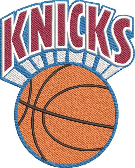 New York Knicks 1979 NBA Logo embroidery design -Madison Square Garden ...