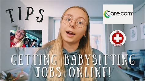 How To Get Nanny Babysitting Jobs Online Care Com Youtube