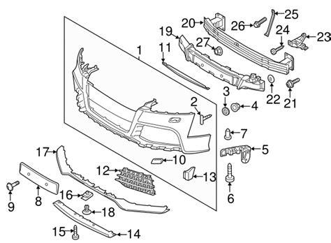 J G T Outer Grille Audi Audi Oem Parts