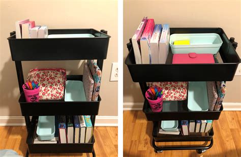 My TBR Cart Bookmark Lit Bookshelf Aesthetic Bedroom Storage Book