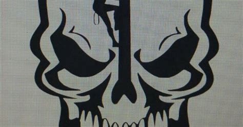 Lineman Skull Decal Lineman Etsy And Woodworking