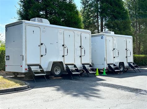 Luxury Portable Restrooms Trailers In Seattle Green Latrine