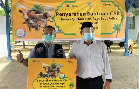 Maknai Idul Adha 2021 Saat Pandemi Covid 19 Bright PLN Batam Serahkan