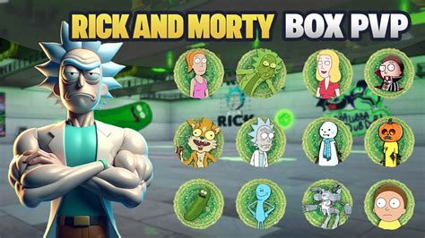 RICK AND MORTY BOX PVP 6680 2227 2648 By Nakoo Fortnite Creative