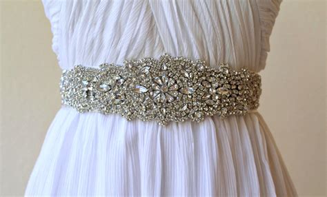 10 Beautiful Bridal Sashes Belts To Make Your Dress Unique