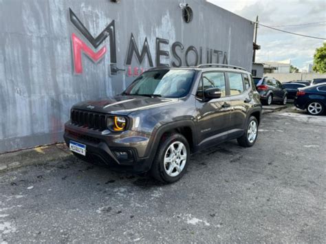 Jeep Renegade Sport T At Cinza Flex Carros Em Leil O