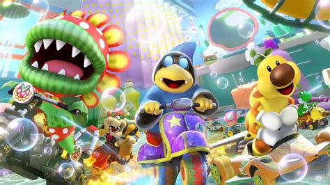 Petey Piranha, Wiggler and Kamek coming to Mario Kart 8 Deluxe in Wave 5 - Vooks