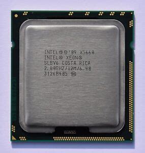 Intel Xeon X Slbv Ghz Mb Lga Six Core Cpu Processor