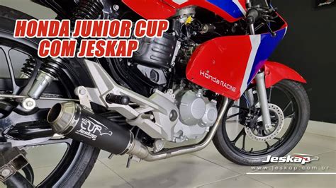 Jeskap O Escapamento Oficial Da Honda Junior Cup Youtube