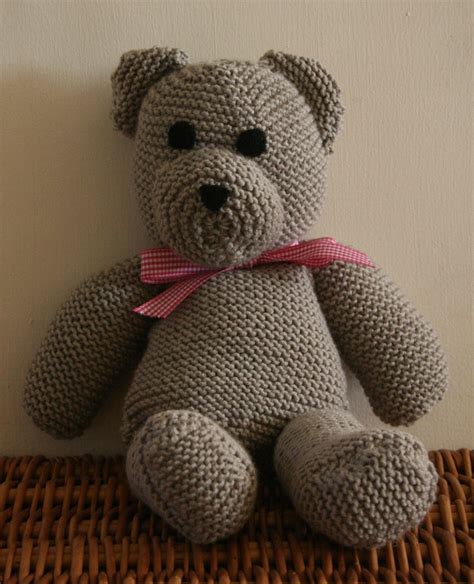 Knitted Bear Debbie Bliss Pattern Available On Ravelry As A Pdf