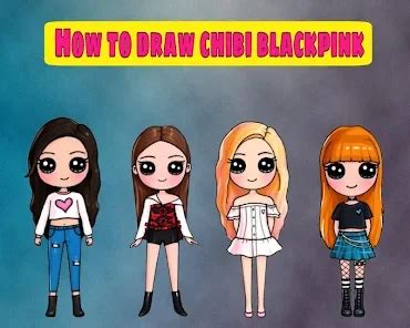 How to draw chibi blackpink for Android - Download