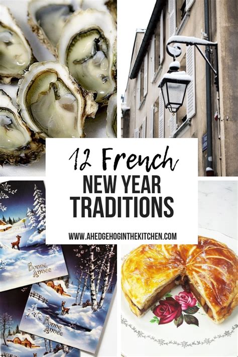 French New Year Traditions - A Hedgehog in the Kitchen