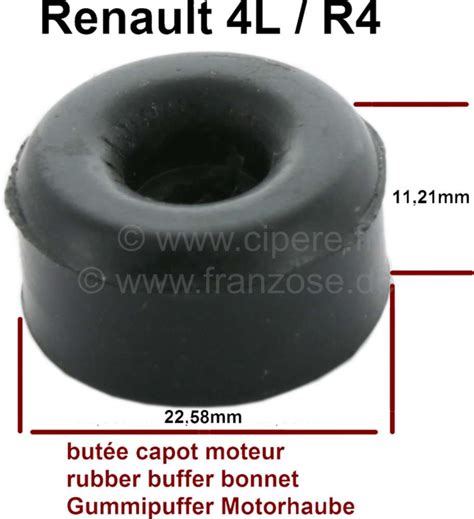 But E De Capot Moteur Renault L Diam Tre Mm Hauteur Mm