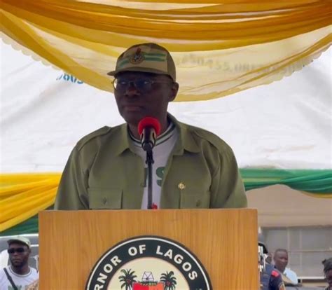 Video Sanwo Olu Gifts Corpers N Pledges N Bn For Nysc