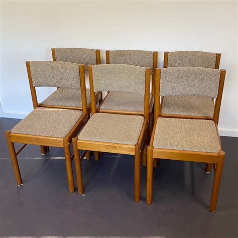 Mid Century Modern MCM Style Dining Chairs- Set of 6 – MichaelCollin