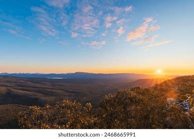 australian mountain landscape royalty  images stock