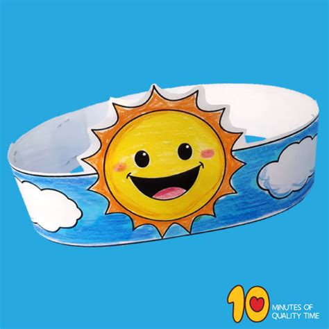 8 Summer-Themed Printable Crafts for Kids – 10 Minutes of Quality Time