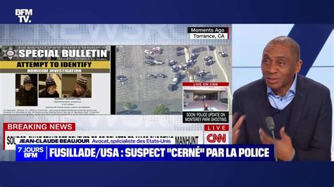 Fusillade Usa Suspect Cern Par La Police