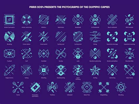 Paris 2024 unveils the Look of the Games and the pictograms of the ...