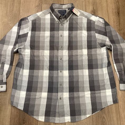 Roundtree Yorke Shirts Nwt Roundtree Yorke Vintage Plaid Black