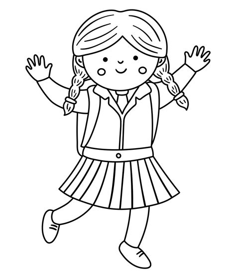 Face Of Girl Outline clip art - vector clip art online, royalty - Clip Art Library