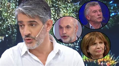 El Mensaje Fúnebre De Pablo Echarri Para Macri Larreta Y Bullrich Exitoina