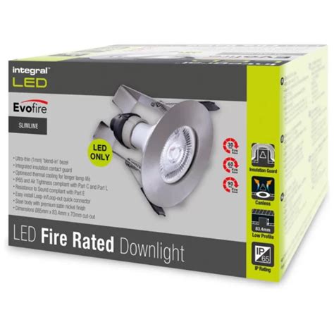 Integral Led Ildlfr D Fire Rated Downlights Shop Electrical