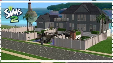 Making A Huge Beach House In The Sims 2 Speed Build Youtube