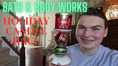 First Bath Body Works Holiday Candle Haul Of Let S Sniff