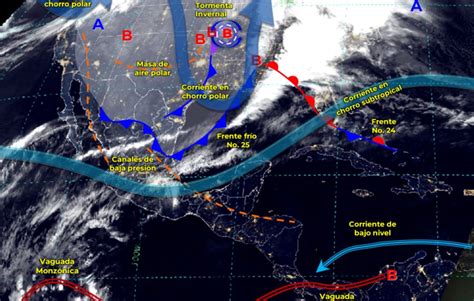 Alertan Evento De Norte Intenso Sobre El Istmo Y Península De Yucatán