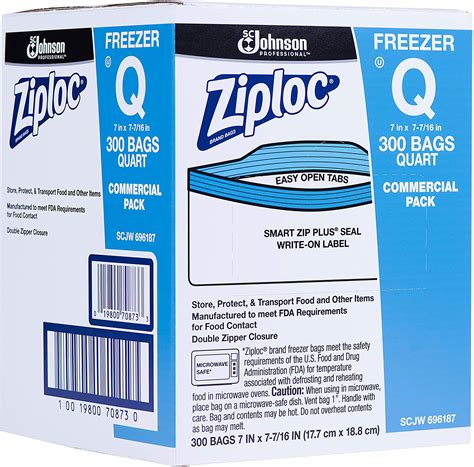 Amazon Ziploc Freezer And Storage Bags Gallon Box Of Bags