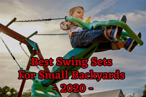 best swings sets for small backyards 2020 | Best Backyard Gear