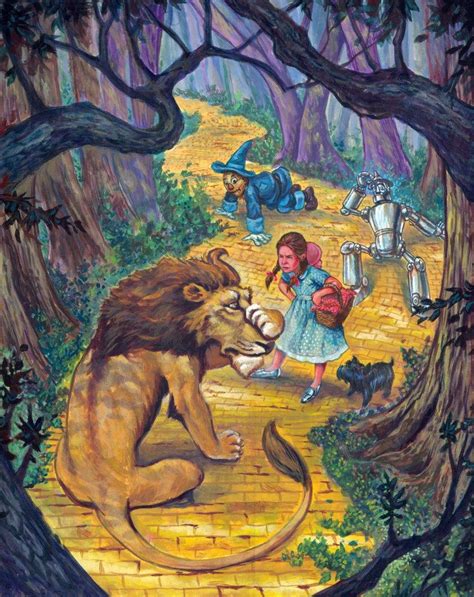 Cowardly Lion Wizard Of Oz The Wonderful Wizard Of Oz Cowardly Lion