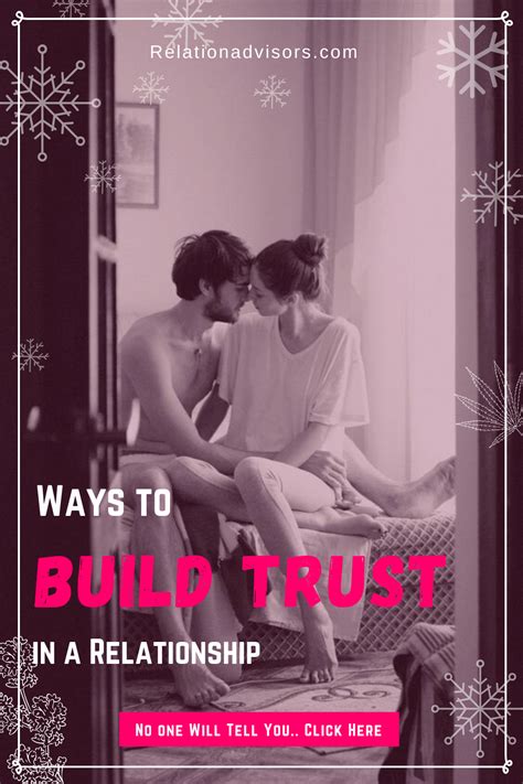 Ways To Build Trust In A Relationship Artofit