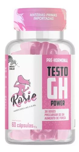 Pré Hormonal Testo Gh Power Feminino 60 Cápsulas