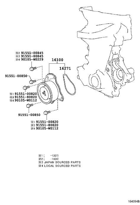 Toyota Yaris Hybrid Frpksp L Chmgkw Tool Engine Fuel Water Pump