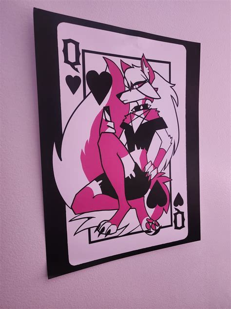 2x Loona 8.5x11in Poster Hellhound Fanart Helluvaboss - Etsy